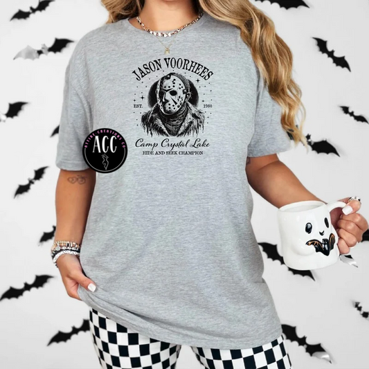 Jason Voorhees- Camp Crystal Lake Tee