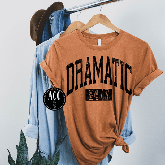 Dramatic 24/7 Shirt - Mood Tee - Attire - Creations Co