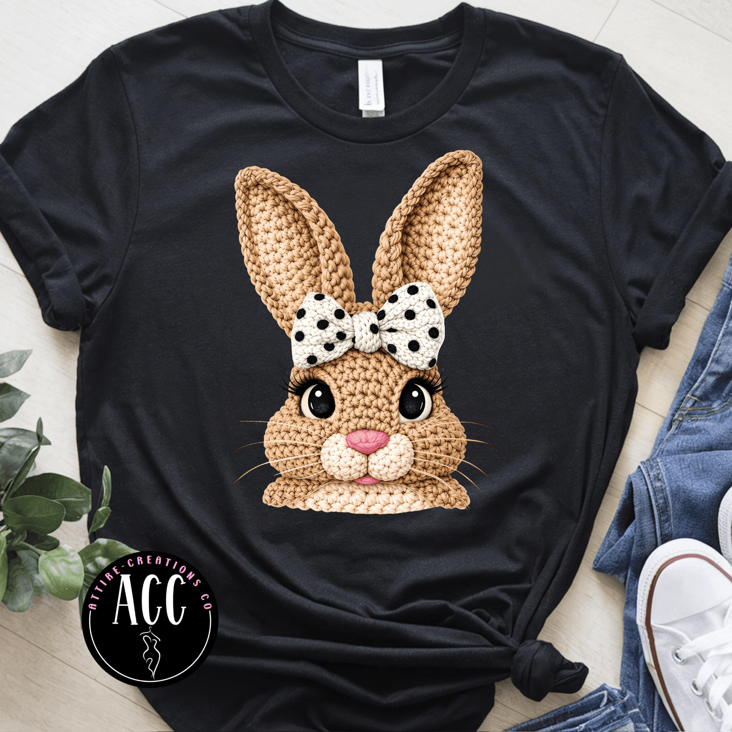 Easter Bunny with Bow - Attire - Creations Co