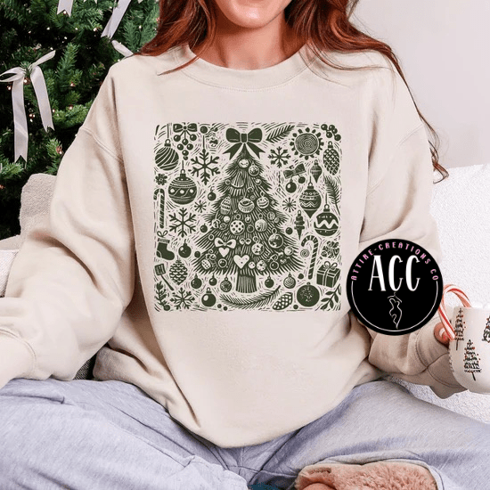 Merry Christmas Tree - Attire - Creations Co