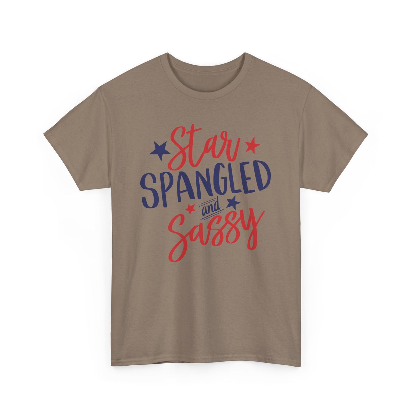 Patriotic Unisex Tee - Star Spangled and Sassy, 4th of July Outfit, Summer BBQ Shirt, Independence Day Gift, Casual T-Shirt
