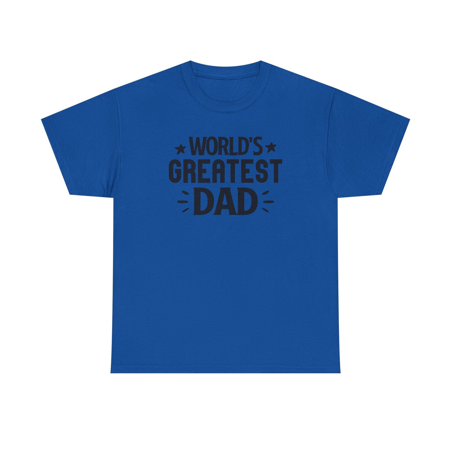 World's Greatest Dad Unisex Heavy Cotton Tee | Perfect Gift for Father's Day, Birthday, or Just Because, Dad T-Shirt, Casual Wear, [...]