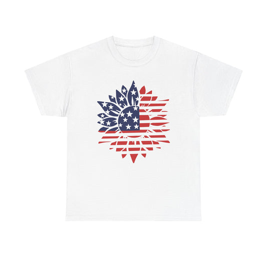 Patriotic Graphic Tee | Unisex Heavy Cotton Shirt, Independence Day, Memorial Day, USA Pride, Everyday Casual Wear