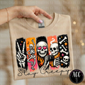 Stay Creepy Halloween Graphic T-Shirt