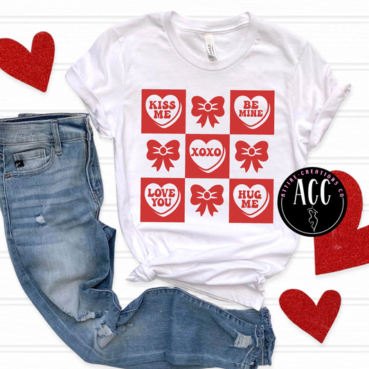 Hug me, Kiss me, Be Mine