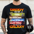 Daddy You Are Wise, Brave, Kind, Fierce – Best Dad Graphic Tee