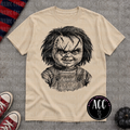 Chucky Sketch Horror Tee