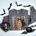 Bats & Halloween Graphic T-Shirt