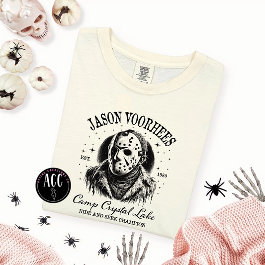 Jason Voorhees- Camp Crystal Lake Tee