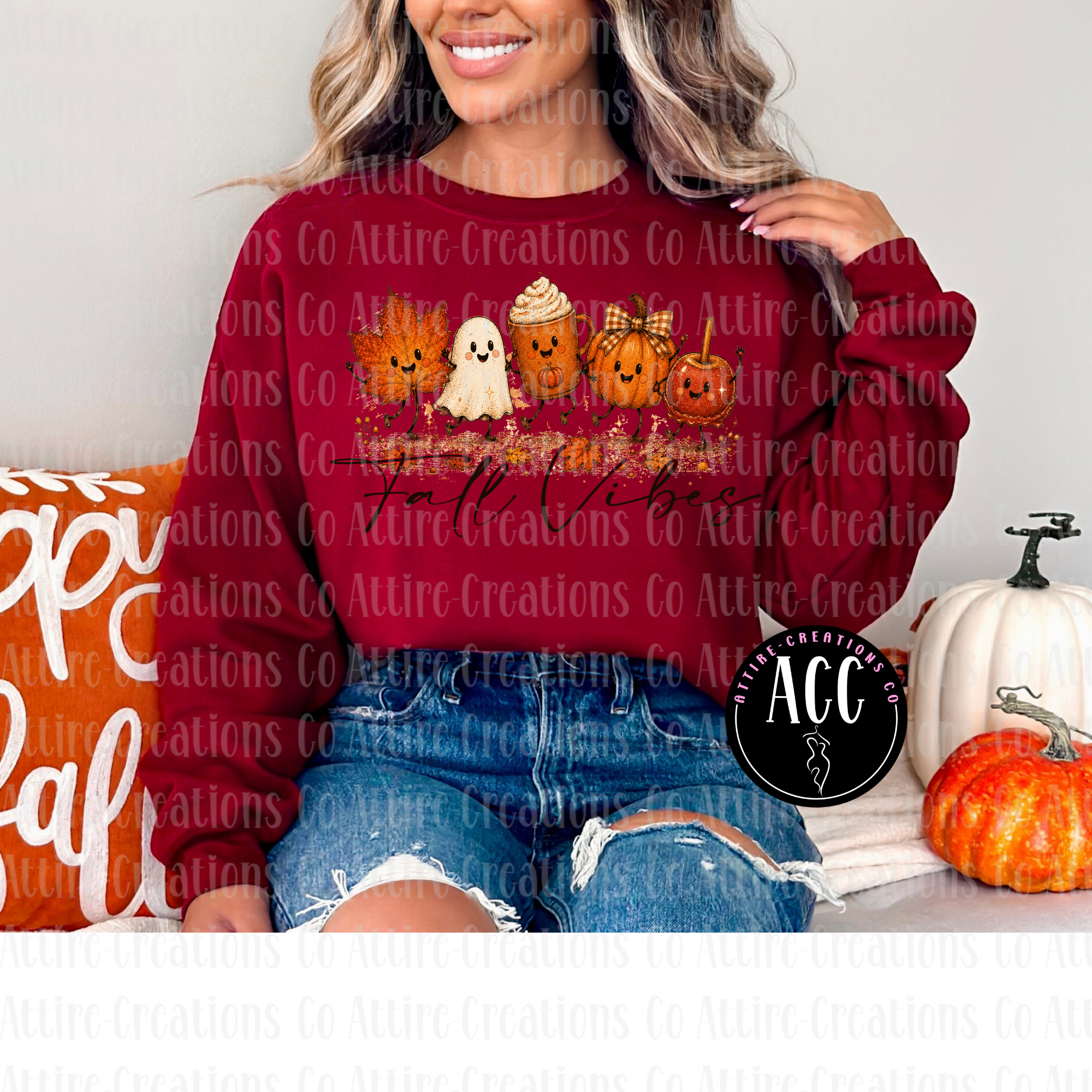 Fall Vibes Graphic T-Shirt