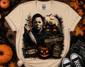 Vintage Haddonfield Illinois Horror T-Shirt | Michael Myers Slash Tee