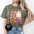 It's Spooky Mahjong Halloween Graphic Tee