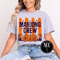 Mahjong Halloween Crew Graphic Tee