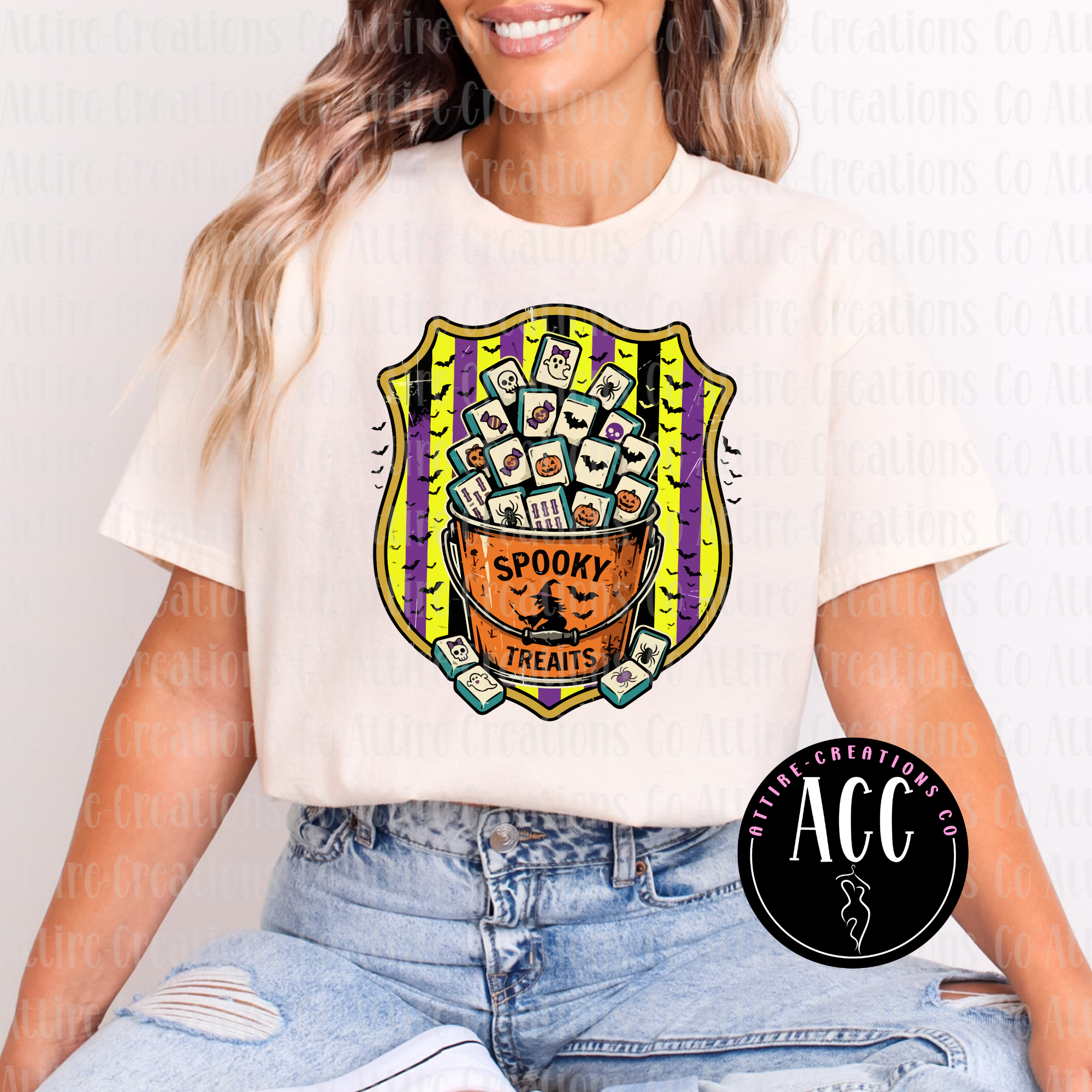Spooky Treats- Mahjong Graphic Tee