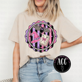 Witchy Bats Mahjong Halloween Graphic Tee