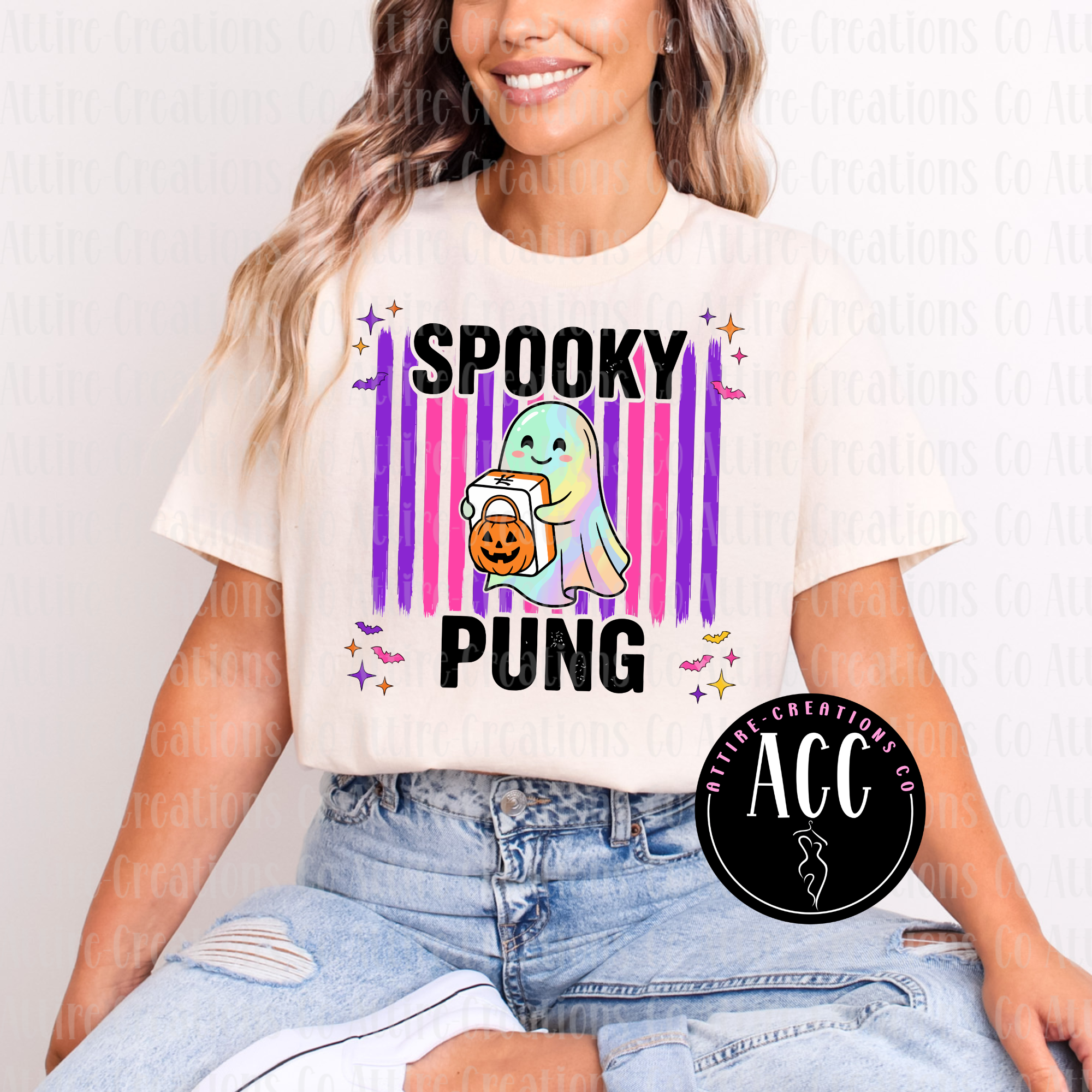 Spooky Pung- Mahjong Graphic Tee