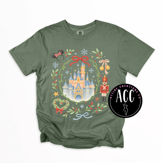 Castle Christmas with bow - Attire - Creations Co