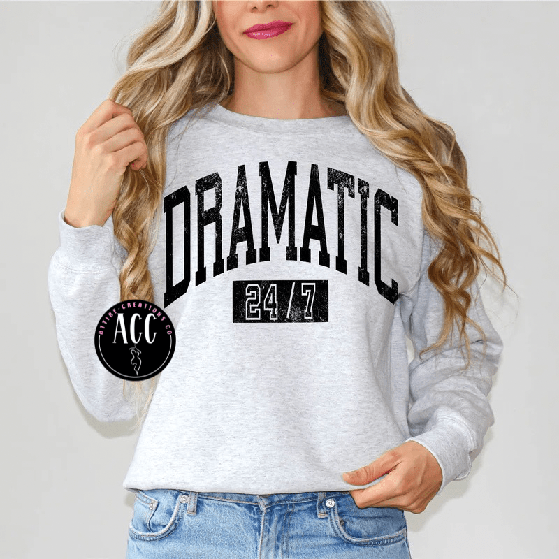 Dramatic 24/7 Shirt - Mood Tee - Attire - Creations Co