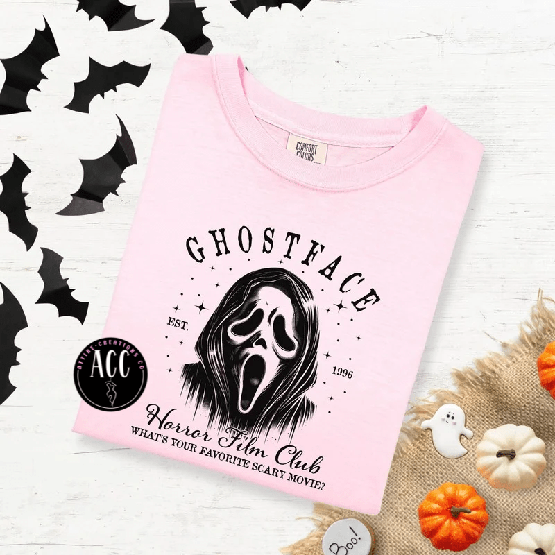 Ghostface Horror Film Club - Scary Movies - Attire - Creations Co