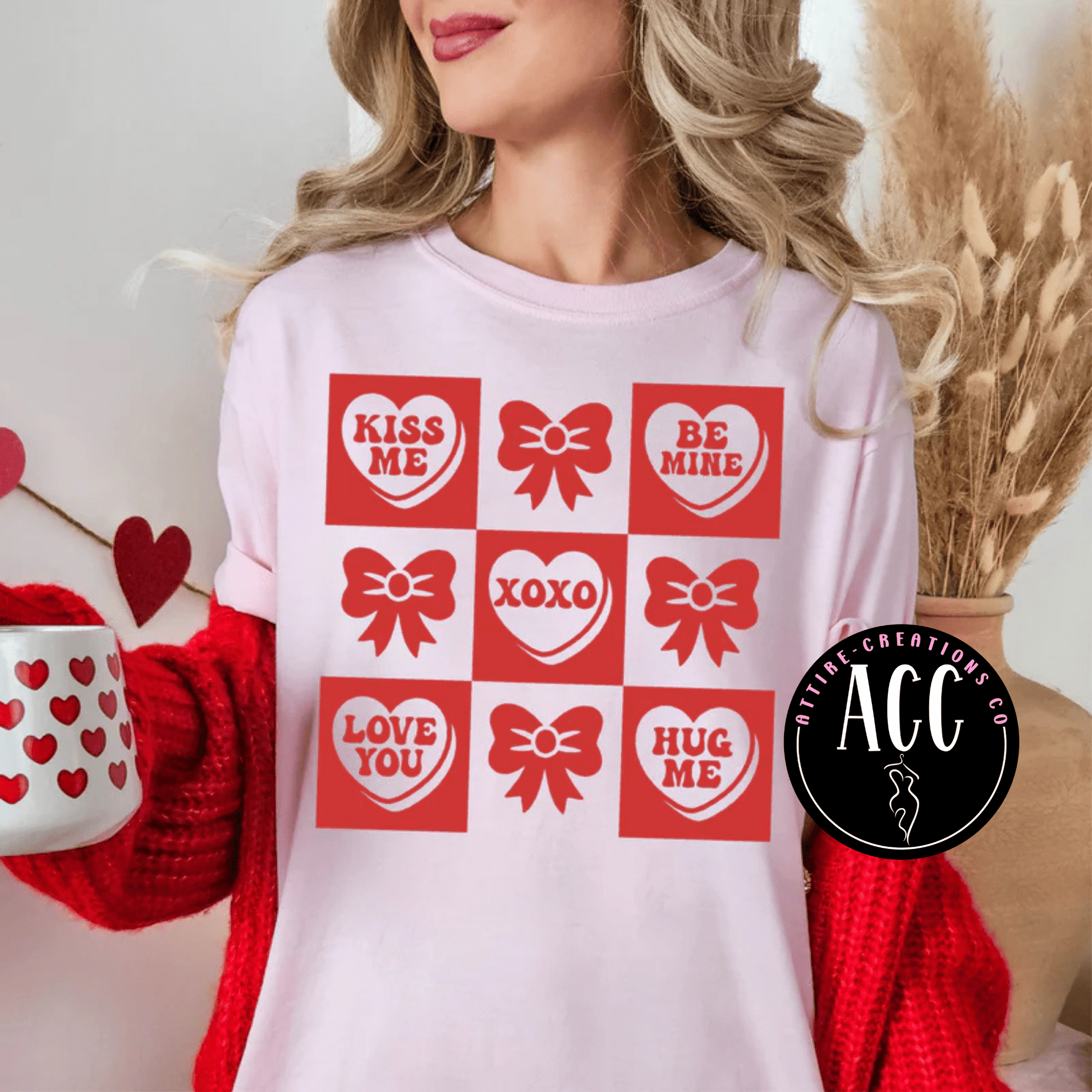 Hug me, Kiss me, Be Mine - Attire - Creations Co
