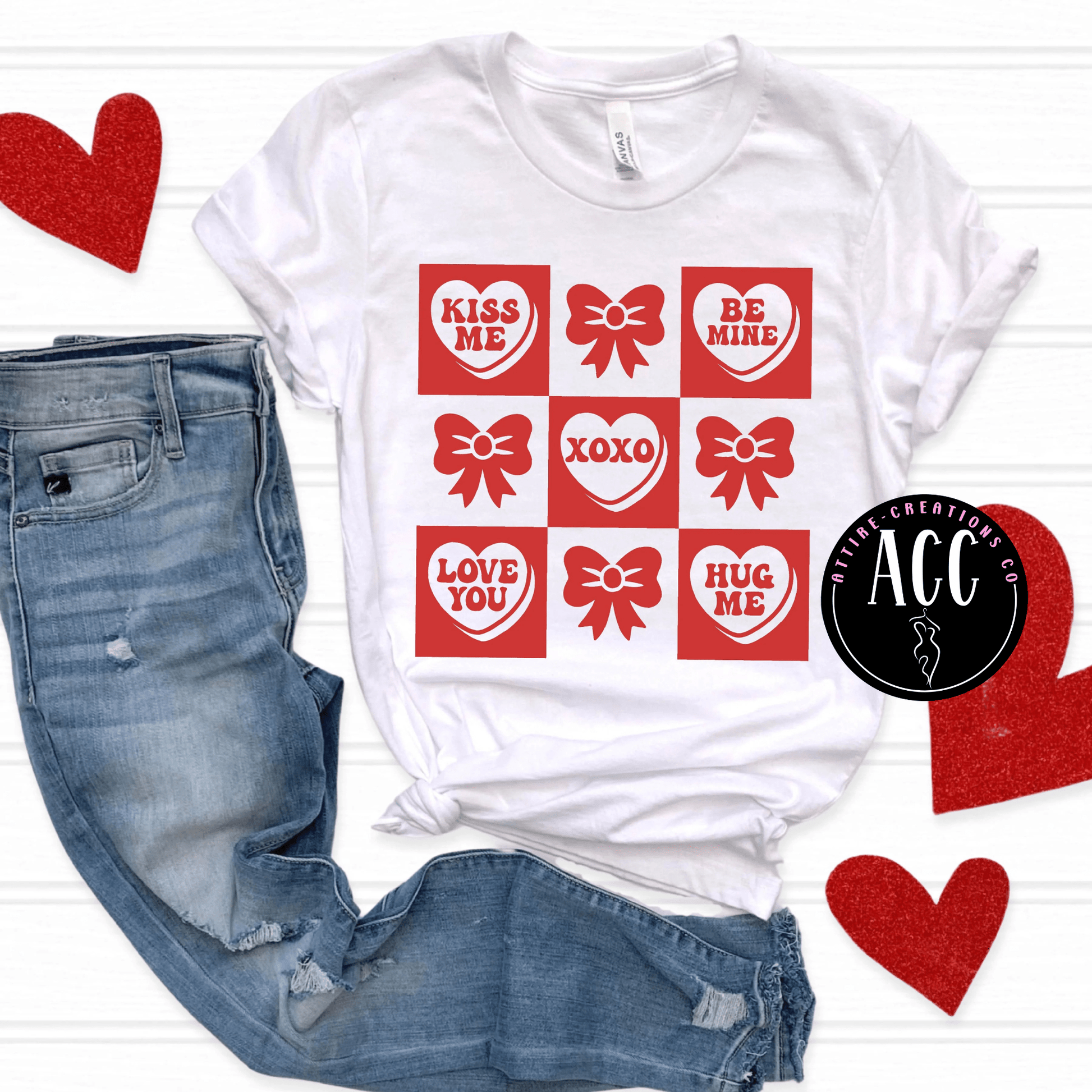 Hug me, Kiss me, Be Mine - Attire - Creations Co