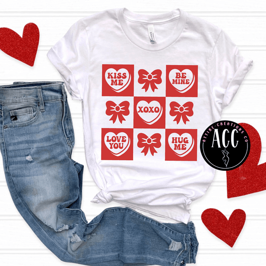 Hug me, Kiss me, Be Mine - Attire - Creations Co