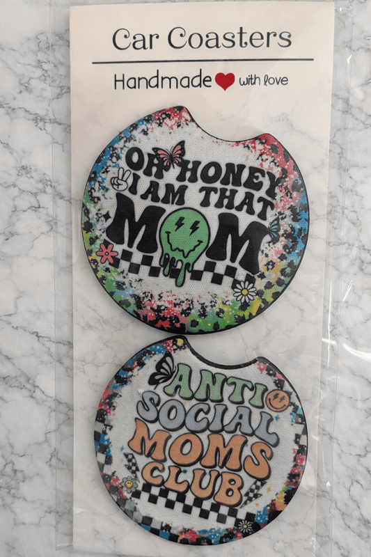 I am that Mom car coaster - Attire - Creations Co