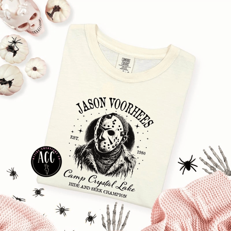 Jason Voorhees - Camp Crystal Lake Tee - Attire - Creations Co