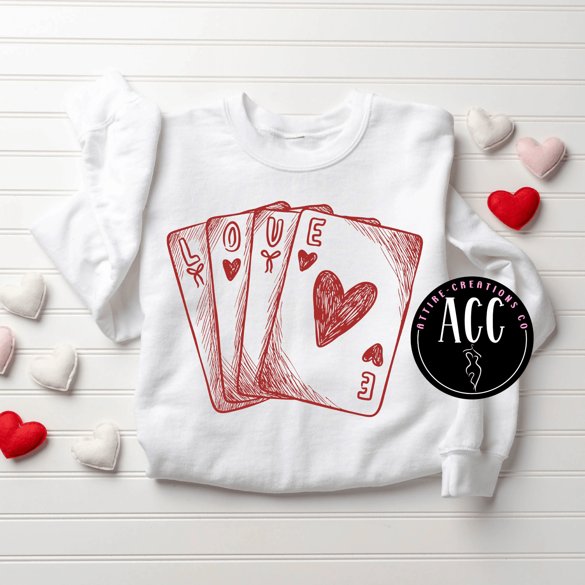 LOVE Deck of Cards - Attire - Creations Co