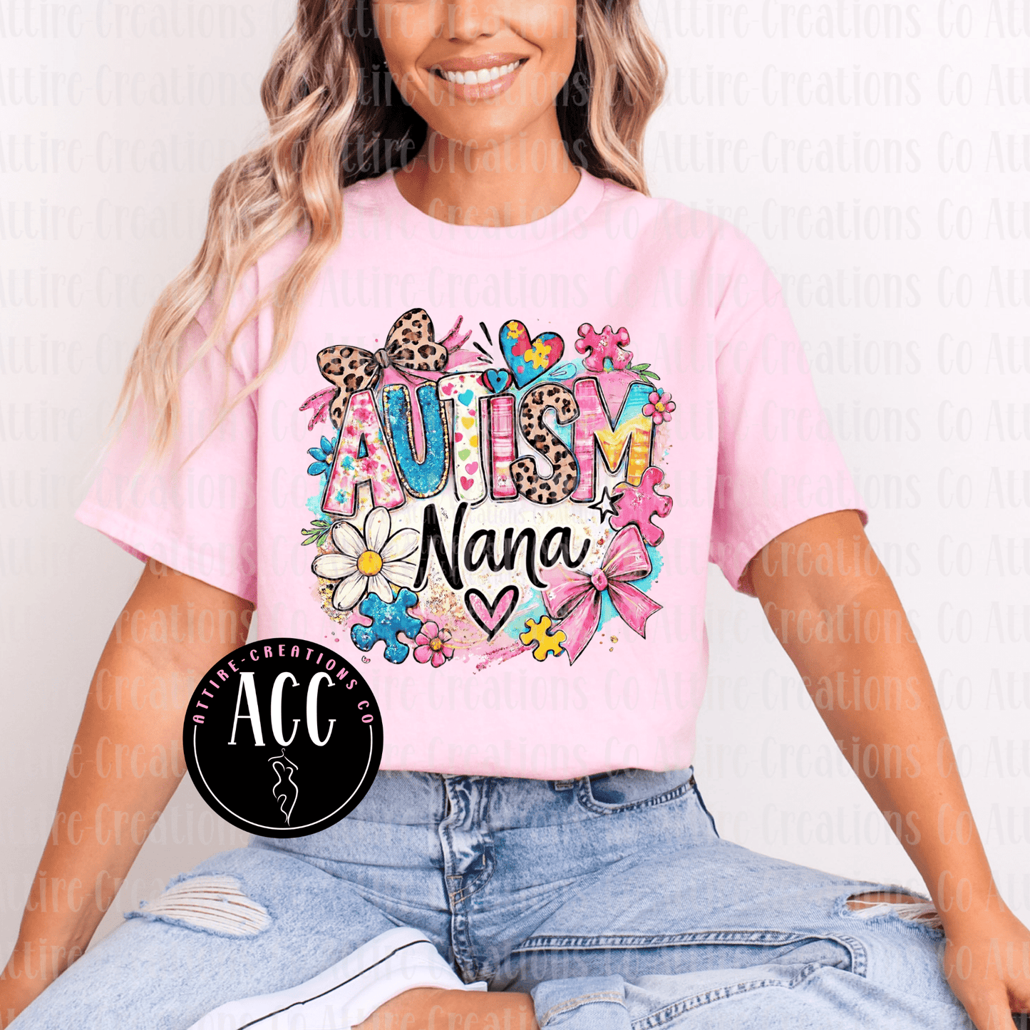 Neurodiversity Tee - Support Autism (T - SHIRT ONLY) - Attire - Creations Co