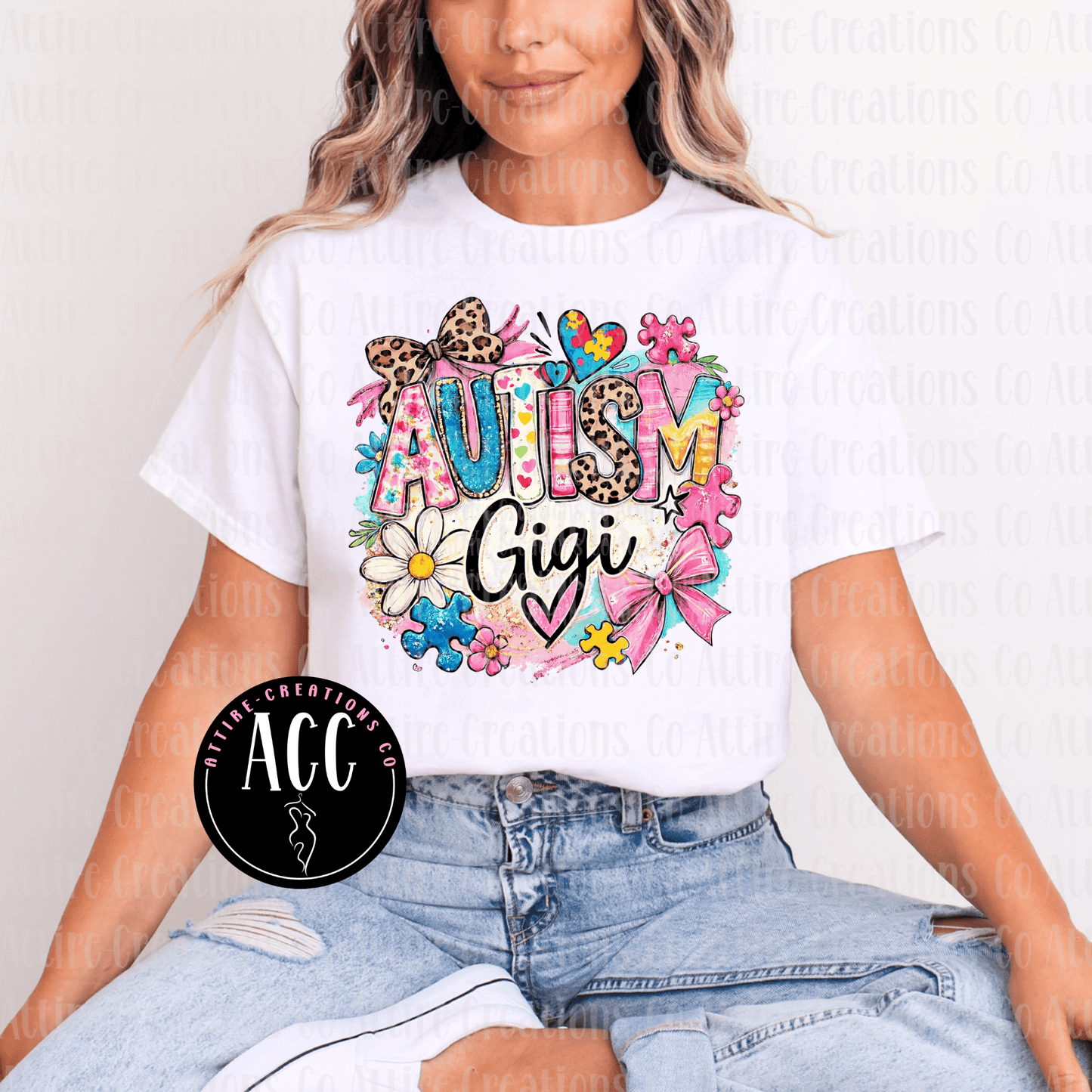 Neurodiversity Tee - Support Autism (T - SHIRT ONLY) - Attire - Creations Co