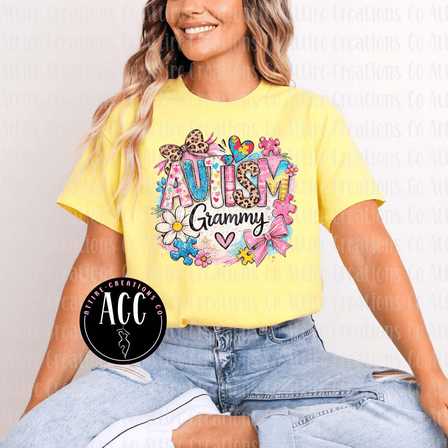 Neurodiversity Tee - Support Autism (T - SHIRT ONLY) - Attire - Creations Co