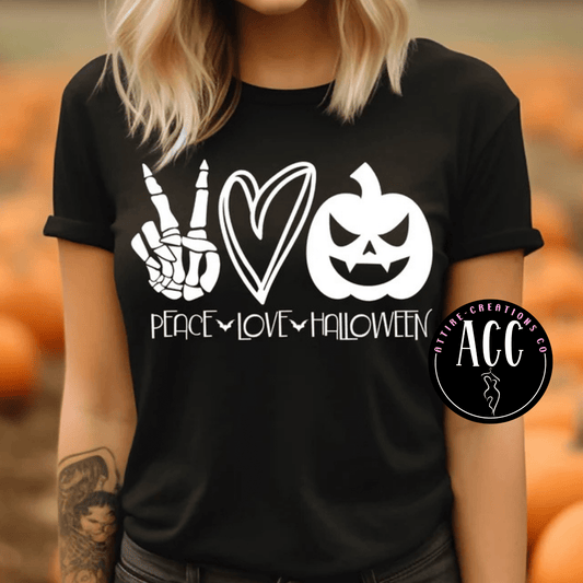 Peace. Love. Halloween - Attire - Creations Co