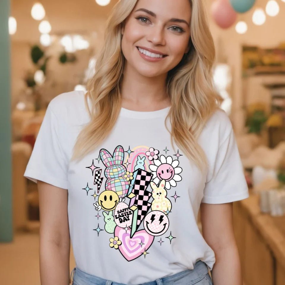 Retro Easter Bunny shirt - Attire - Creations Co
